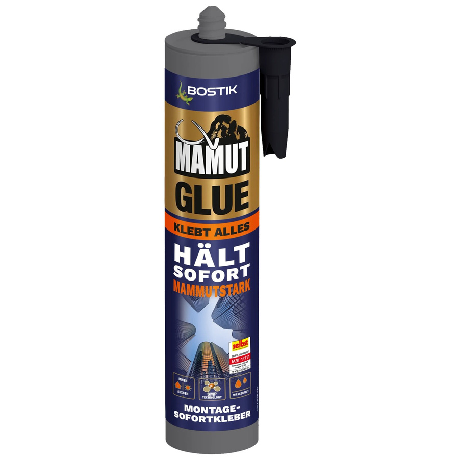 Bostik Mamut Glue Montage-Sofortkleber aus MS-Polymer in Weiß, 450 g - Bild 2