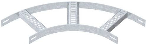 OBO Bettermann Bogen aus Metall in Silber - Bild 1