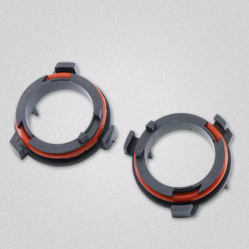 APMATAUTO 10er Set H7 LED Scheinwerfer Adapter Halterung in Schwarz für Opel, Vauxhall, Mazda, VW und Honda - Bild 4