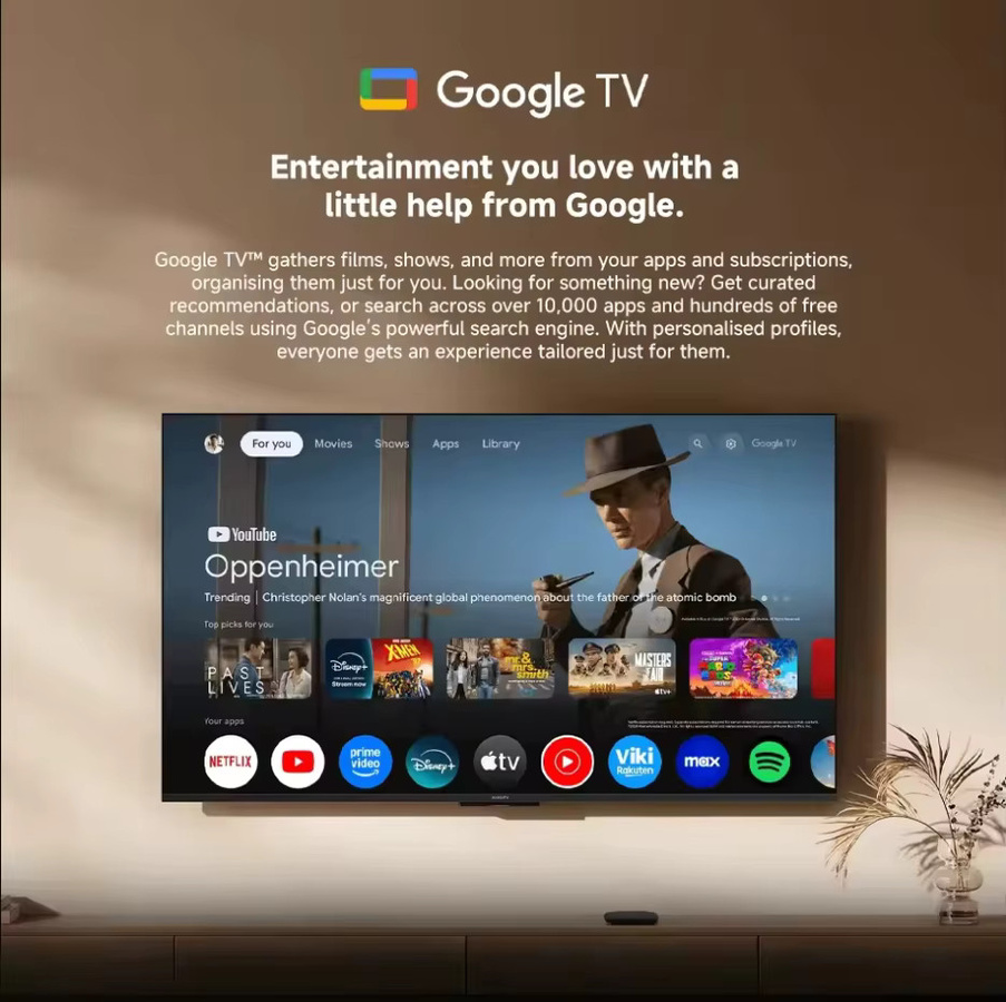 Xiaomi TV Box S 3rd Gen Streaming-Box in Schwarz mit 32GB Speicher, 4K UHD, Google TV, Dolby Vision, HDR10+, WiFi 6 und Bluetooth - Bild 3