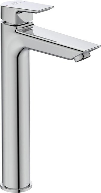 Ideal Standard Waschtischarmatur Tesi mit verlängertem Sockel in Chrom ohne Ablaufgarnitur - Bild 1