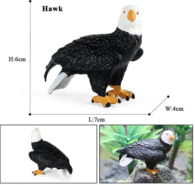 Oenux Wildvogel Steinadler Kondor Figuren PVC ab 3-6 Jahren - Bild 1