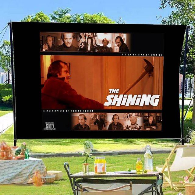 Retro-Flaggen The Shining Horrorfilm Deko-Banner Multicolor B: 50 cm, H: 50 cm - Bild 1