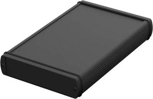 Bopla Alubos ABPH Profil-Gehäuse Aluminium Schwarz B/T/H: 200 x 138 x 34 mm - Bild 1