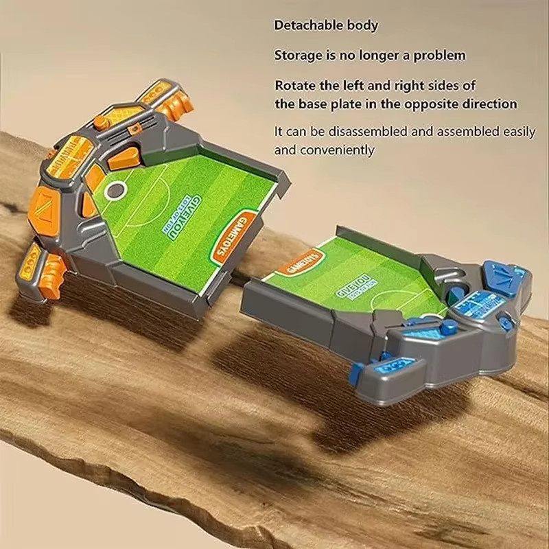SONGYI Tischfußball, Brettspiel, Mini-Fußballspiel, Kunststoff, Bunt / Mehrfarbig - Bild 4
