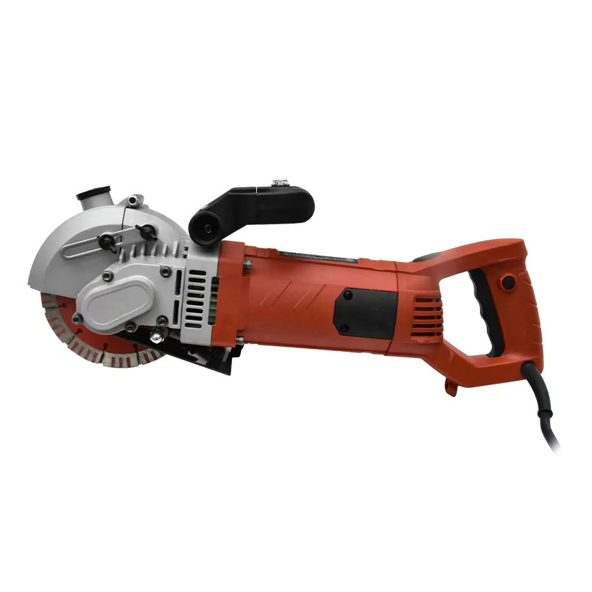 ZJMZYM KCJ-001 Handgeführter Elektrischer Wandfräser 220V Lasergeführte Schlitzmaschine für Ziegelwand und Beton in Rot - Bild 6
