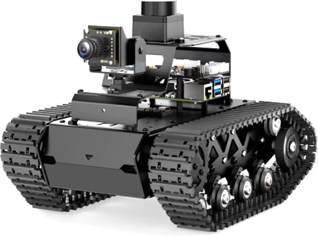 YoufangSmart RC-Panzer, Programmierbarer Roboter, mit LiDAR SLAM, Autonomes Fahren, ROS2 Video-Auto für Raspberry Pi 5, unterstützt KI ChatGPT - Bild 1