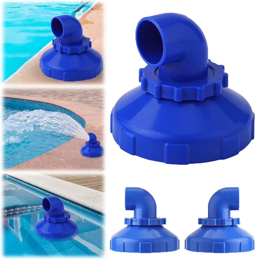 Shunmaii Pool-Einlassdüse 360 Grad drehbar als Ersatz für Intex Outlet Pool-Düsen - Bild 4