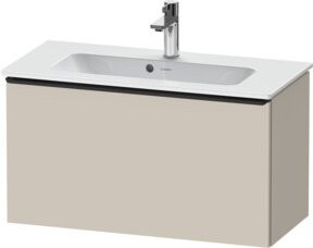 Duravit Waschtischunterschrank D-Neo Compact, wandhängend, Weiß/Taupe matt, B/T/H: 81 x 37,2 x 44 cm - Bild 1