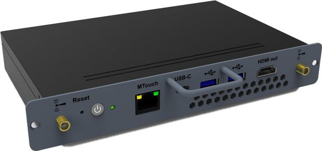 Yealink MCore-OPS Modulares digitales Beschilderungsgerät mit Intel Core i5, 8GB RAM, 128GB SSD und Windows 10 IoT Enterprise in Schwarz - Bild 1
