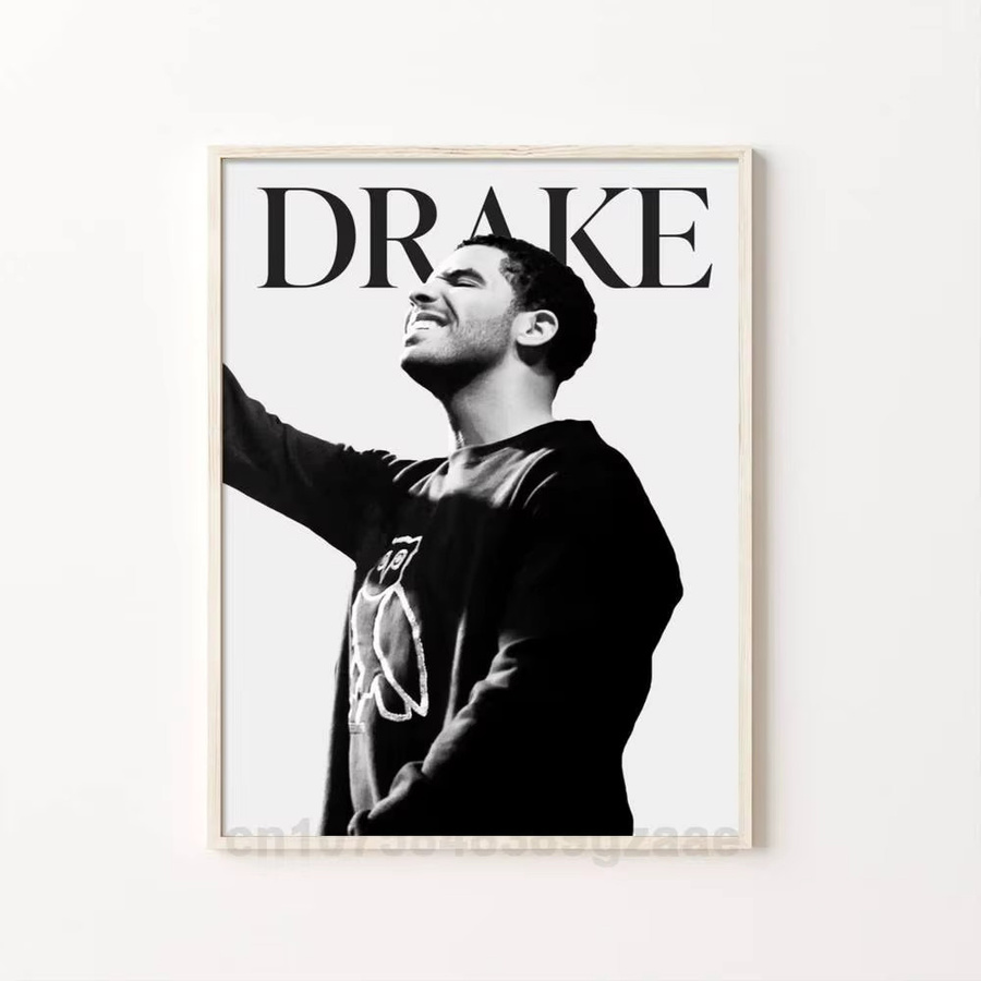 Aubrey Drake Graham Poster-Aufkleber wasserfeste Wandkunst für dein Wohnzimmer oder Schlafzimmer - Bild 7