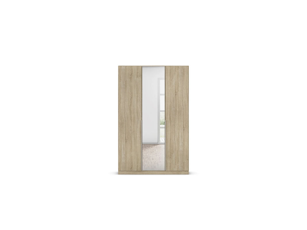 RAUCH Drehtürenschrank Alabama mit Spiegel in Eiche Sonoma, B: 136 cm, H: 210 cm - Bild 3