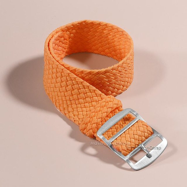 HQstrap Uhrenarmband Nylon, orange, Unisex, 16mm - Bild 1