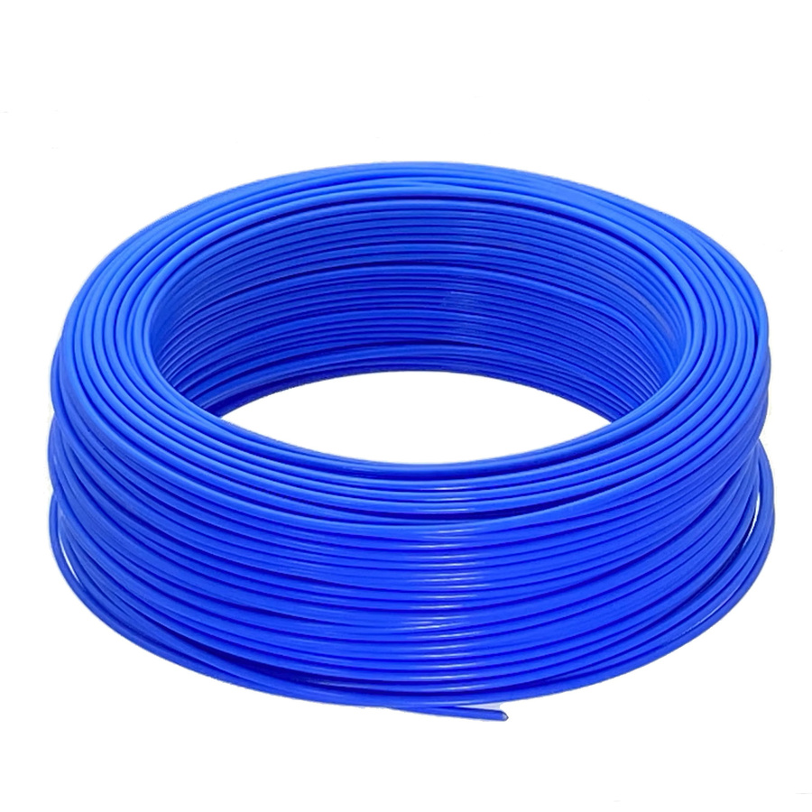 Flexibles RG-405 Koaxialkabel mit HF-Stecker in Blau, Länge: 0,91 m - Bild 3
