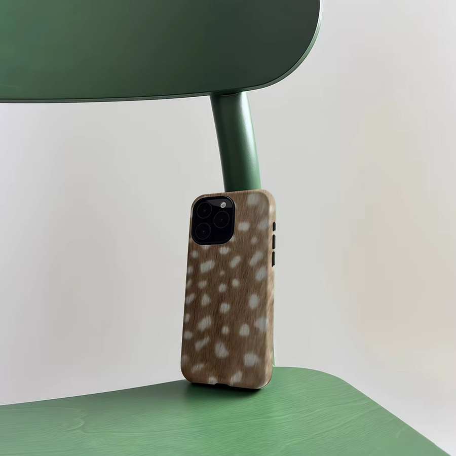 CaseLumi Matte Bumper Schutzhülle mit MagSafe für iPhone 17 16 15 Plus Pro Max in Dunkelbraun Himmelslicht-Sterne - Bild 6