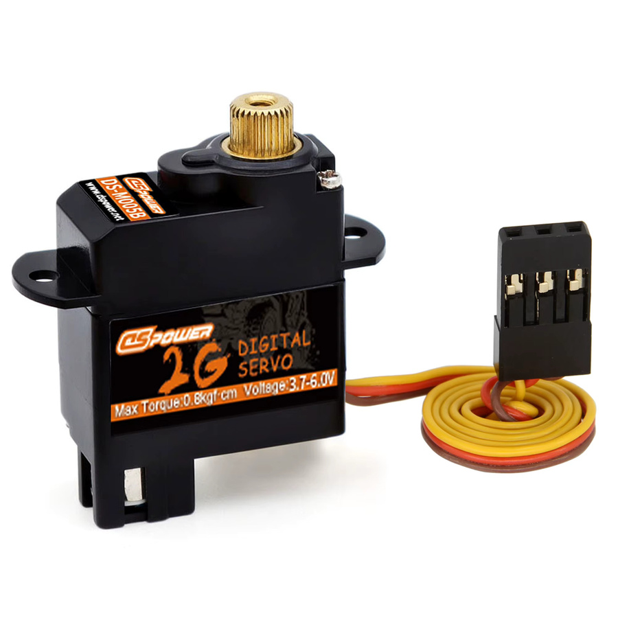 DSPOWER 2G Micro Metall Getriebe Digital Servo Mini Motor, 1-10-teiliges Set - Bild 4