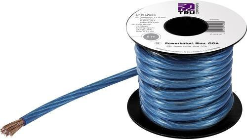 TRU Components Massekabel 1 x 16mm² Blau, Länge: 5 m - Bild 1