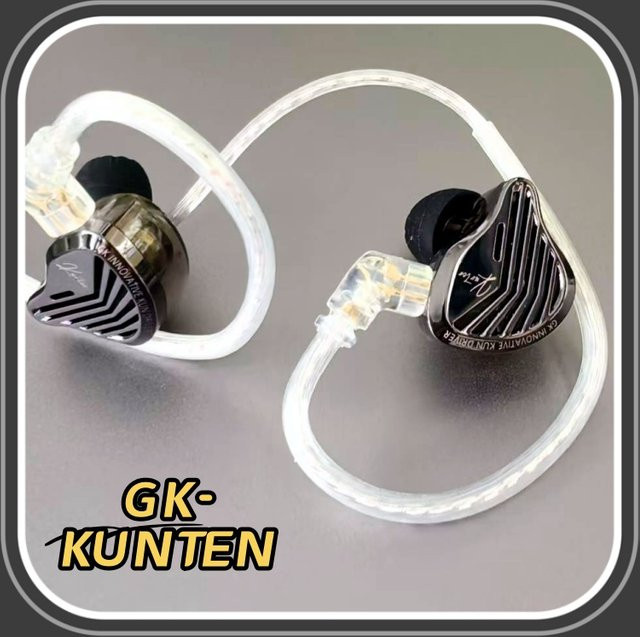 GK KUNTEN Neue Generation Dynamische Treiber In-Ear Kopfhörer mit USB-C für HiFi-Musik und DJ-Monitoring - Bild 1