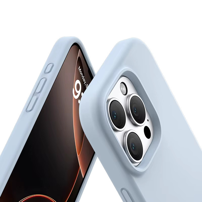 Luxus Schutzhülle für Apple iPhone in den Farben Braun und Blau - Bild 2