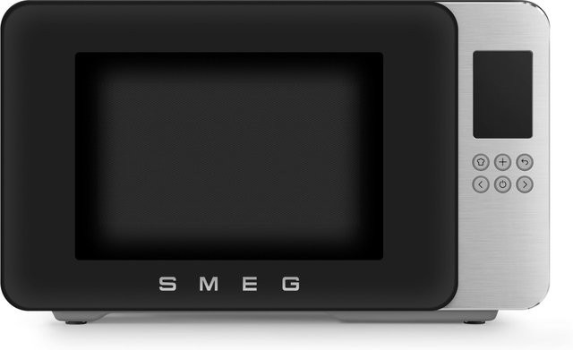 Smeg Mikrowelle mit Grillfunktion MOC01BLMEU in Schwarz - Bild 1