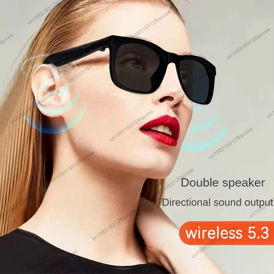 Ola Esporte Smart Bluetooth Sonnenbrille mit Sprachanruf-Steuerung und Musikfunktion, UV-polarisiert, Schwarz - Bild 4