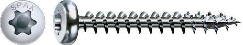 Spax Halbrundschrauben aus Stahl in Silber, Durchmesser: 4,5 mm, Länge: 40 mm, mit Torx-Antrieb, 200 Stück - Bild 1