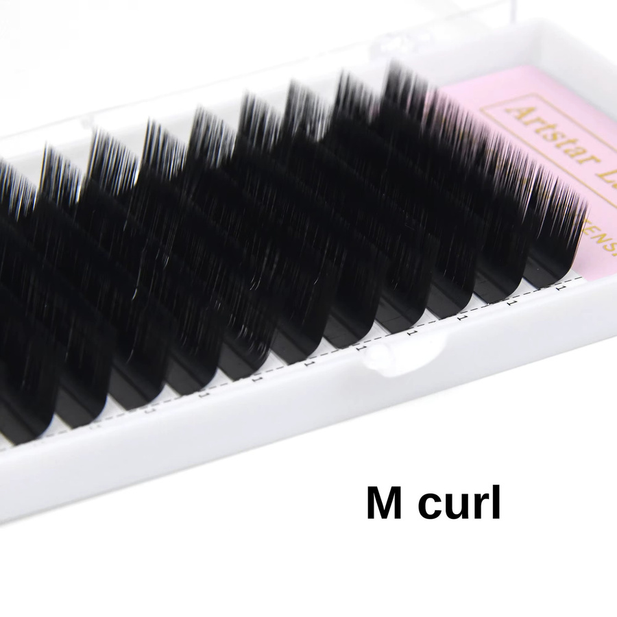 ARTSTAR Falsche Wimpern, 12 Reihen, Schwarz, Matt, Unisex - Bild 2