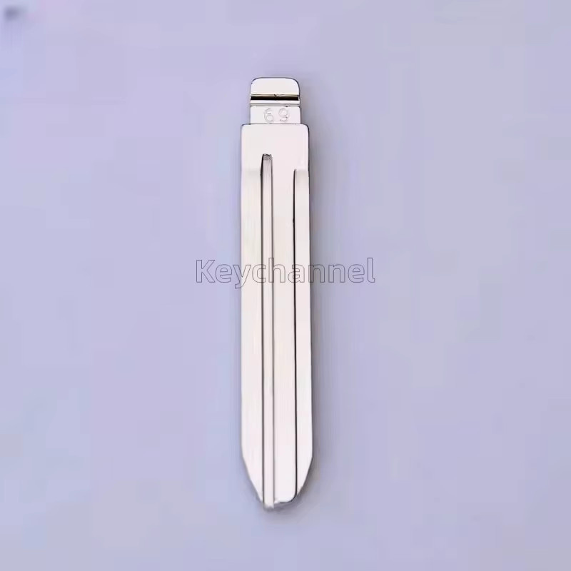 Xhorse 10er Set Auto Flip Schlüssel Klingen Lishi TOY43R KD Schlüssel Blank 69 für Subaru Forester Impreza Suzuki Chevrolet und KEYDIY Fernbedienungen in Silber - Bild 2