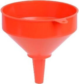 Pressol Trichter aus Polyethylen ohne Sieb in Orange, Volumen: 3,2 l, Durchmesser: 250 mm - Bild 1
