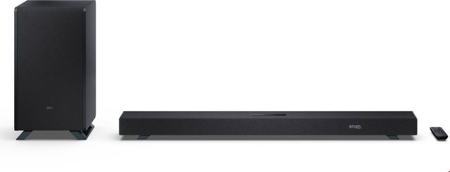 Sharp HT-SBW53121 Soundbar mit Subwoofer in Schwarz mit Bluetooth, HDMI, Optisch, USB und 3,5 mm Klinke - Bild 1