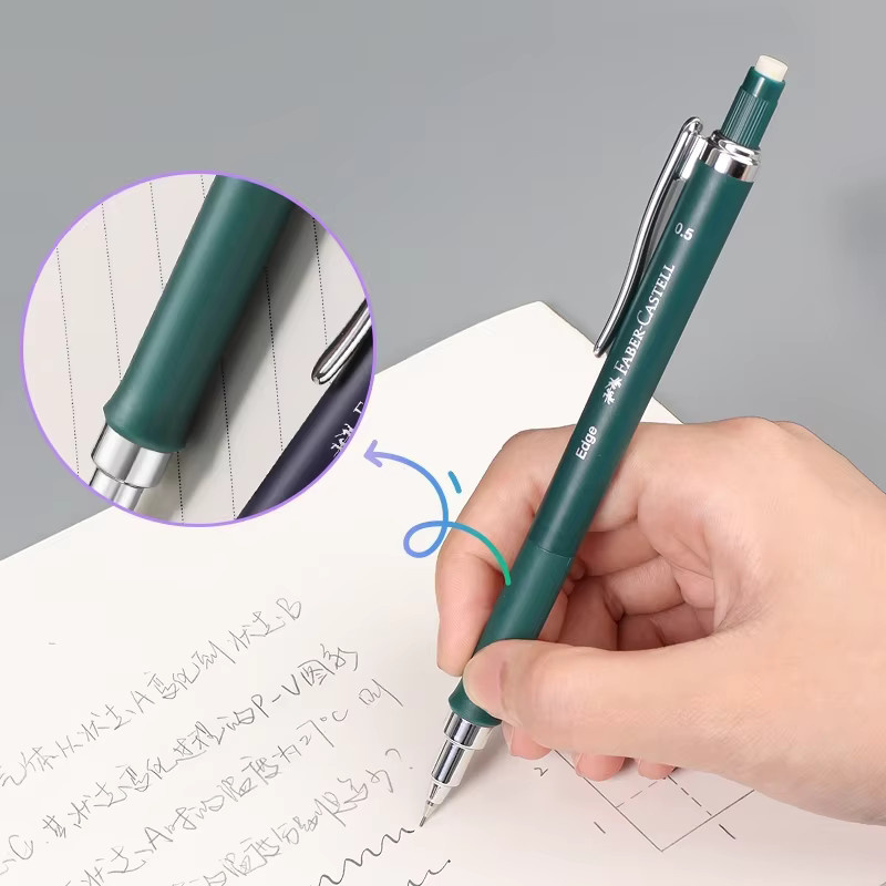 Graf Von Faber-Castell Edge Druckbleistift 0,5 mm in Blau aus Metall - Bild 3