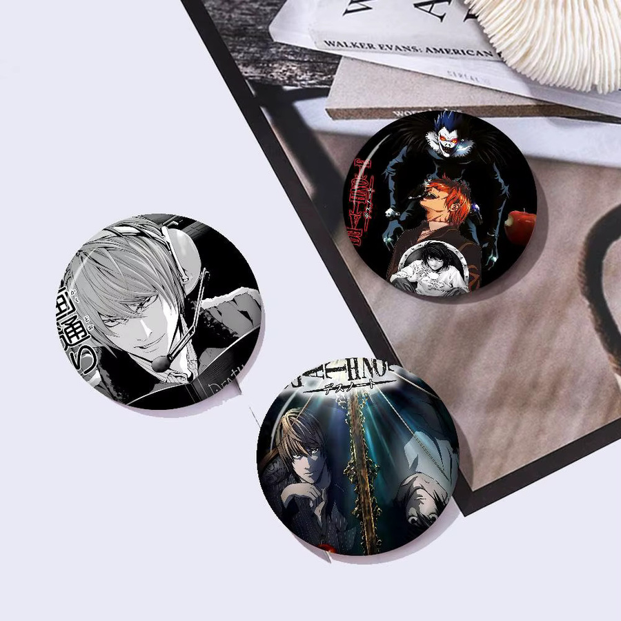 Anstecknadeln Anime-Spiele Death Note, Unisex, 32/44/58mm - Bild 1
