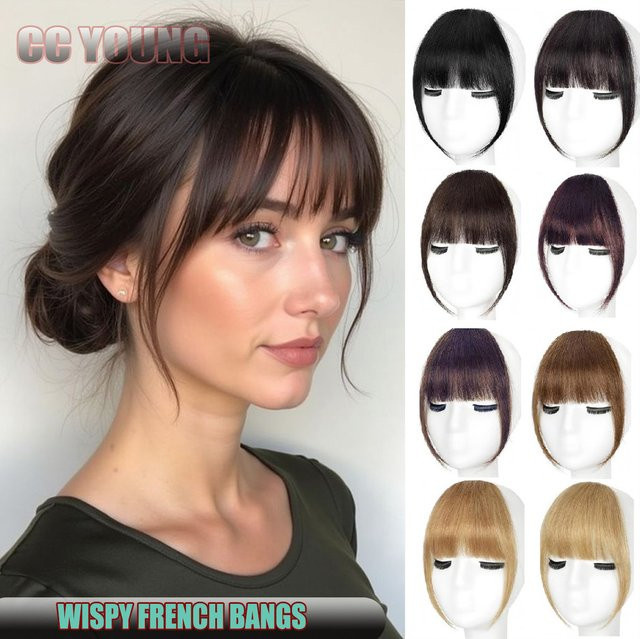 CC YOUNG Wispy French Echthaar-Pony zum Anklipsen, Damen - Bild 1