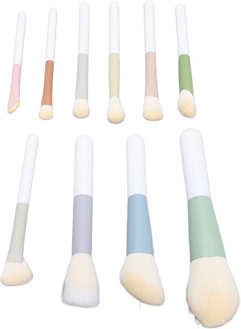 GoolRC Make-up Pinselset, 10 Stück, Mini, Weiß, Unisex - Bild 1