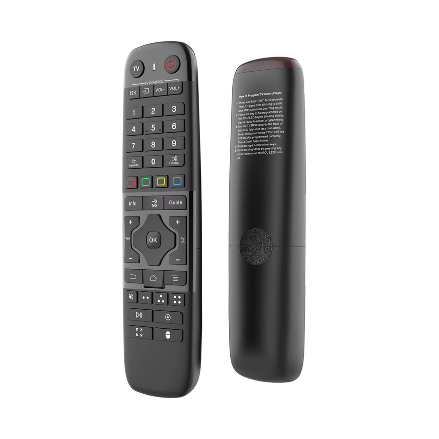 Ersatzfernbedienung für Formuler IPTV Boxen in Schwarz, kompatibel mit Z12, Z11, Z10, Z Nano, Z Plus, Z+, Neo, Dreamlink Z10 Pro, T1, T2, T3, Z Alpha, Z7, Z8 und ZX - Bild 2