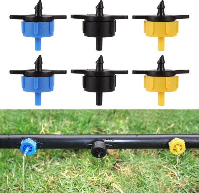 Druckkompensations-Tropfer für Mikrobewässerung in den Durchflussmengen 2 l/h, 4 l/h und 8 l/h für Garten und Landwirtschaft - Bild 1