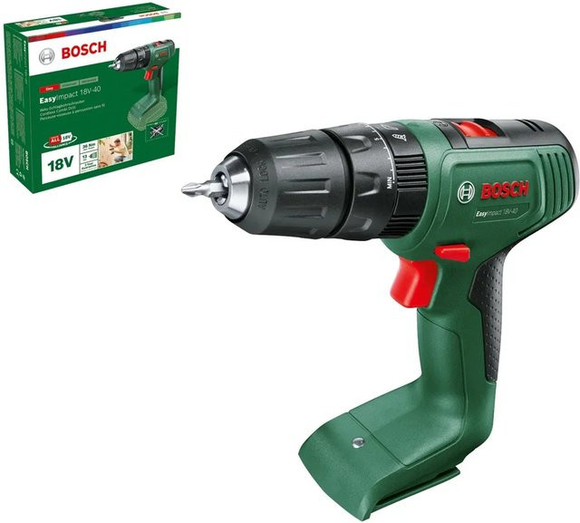 Bosch EasyImpact 18V-40 Akku-Schlagbohrschrauber in Grün/Schwarz - Bild 1