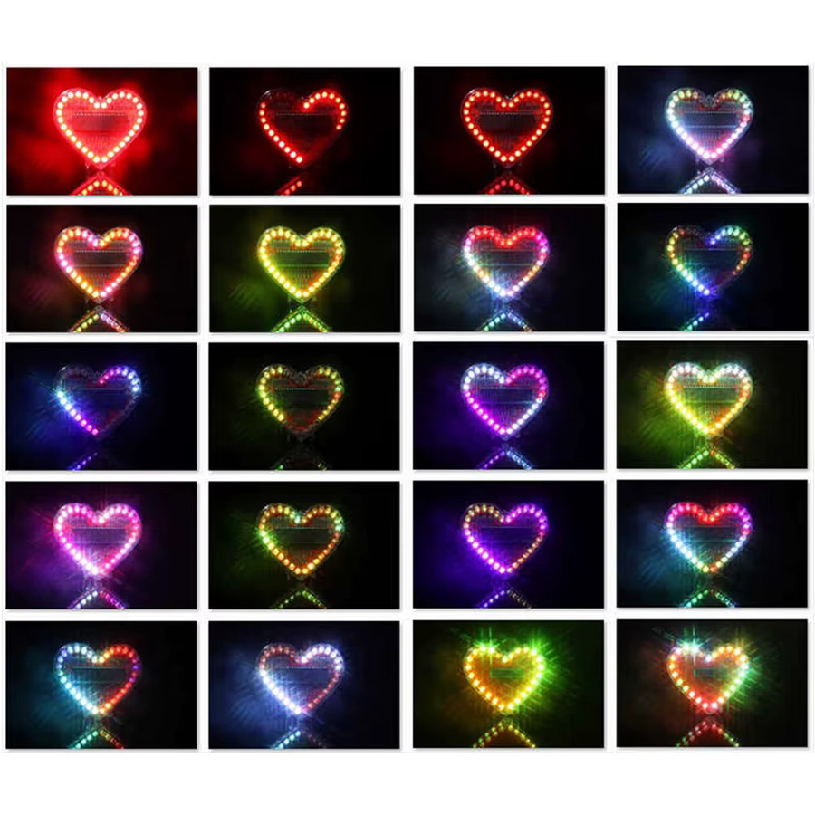 UICPAL LED-Elektronik-Set, DIY-Löten-Übungsset, mit 32 bunten LED-Leuchten, batteriebetrieben - Bild 2
