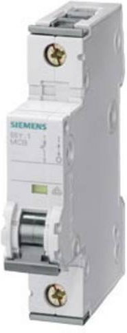 Siemens Leitungsschutzschalter 5SY6110-7 MCB 10A 230V/400V 1-polig 6kA - Bild 1
