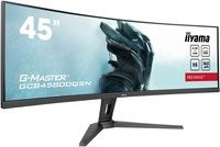 iiyama G-Master Red Eagle GCB4580DQSN-B1 Curved Gaming-Monitor, 114,3 cm (45 Zoll), Dual Quad HD 5120 x 1440, 165 Hz, VA-Panel, Schwarz, Matt - Bild 1