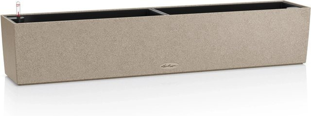 Lechuza Balkonkasten Balconera Stone in Sandbeige, Breite: 100 cm, Tiefe: 19 cm - Bild 1