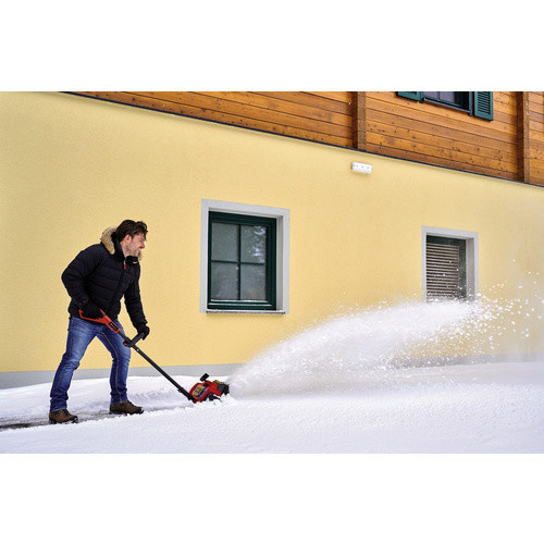 Einhell Power X-Change Akku-Schneefräse GE-ST 36/40 Li E-Solo in Rot/Schwarz mit 40 cm Arbeitsbreite - Bild 3