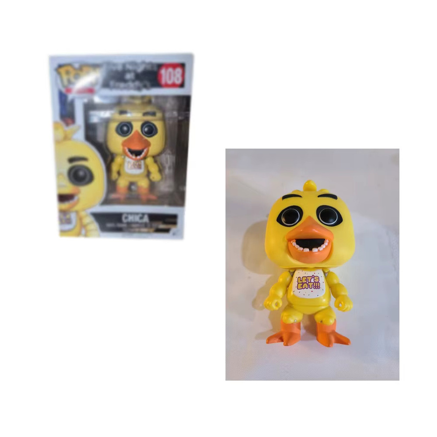 Funko Five Nights at Freddy's Sun MOON Monster Freddys 106 Chica 108 Bonnie 107 Springtrap Lefty Pops, Actionfiguren, 10-teiliges Set - Bild 2