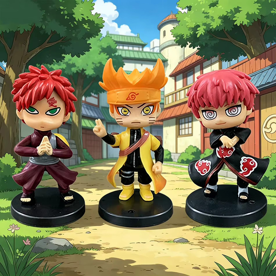 Bandai Naruto Shippuden Q-Version PVC-Figuren, 12-teiliges Set - Bild 3