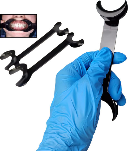 jumtop Lippen-Wangen-Retraktor, 4-teilig, Unisex - Bild 1