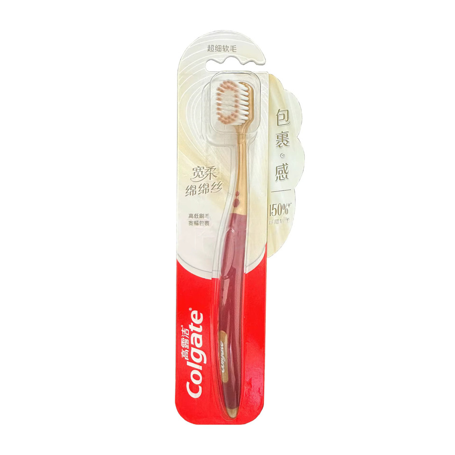 Colgate Sanfte Zahnbürste, weiche Borsten, breiter Kopf - Bild 2