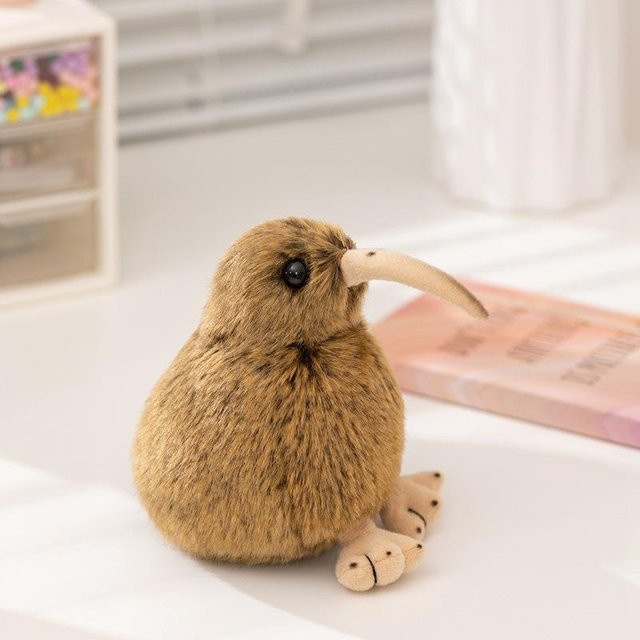Kiwi Puppe Plüschtier, Braun, Bunt / Mehrfarbig - Bild 1