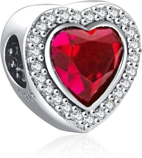 YIRAN Jewelry Herz-Anhänger, Messing, Bunt, Perle, Zirkonia, Kristall, Damen - Bild 1
