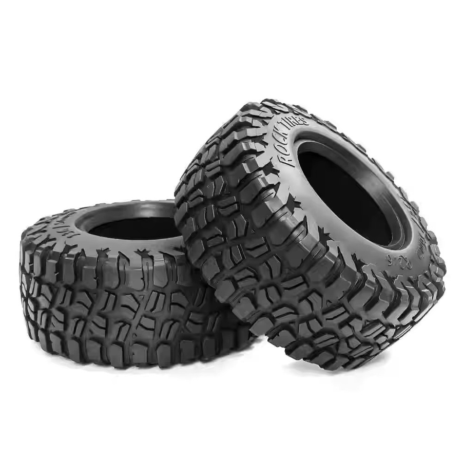 Wonder Rc All Terrain Gummi KM3 Reifen, 4-teiliges Set, Schwarz - Bild 5