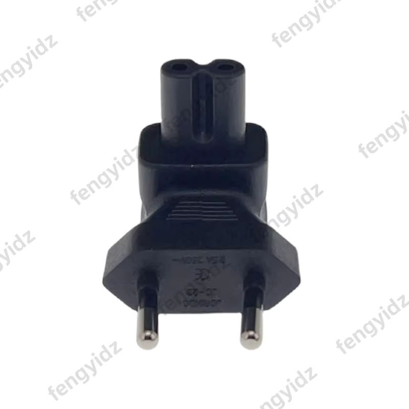 Fengyidz EU-Stromkabel-Steckeradapter von CEE 7/7 Euro Schuko auf IEC320 C5 in Schwarz - Bild 6